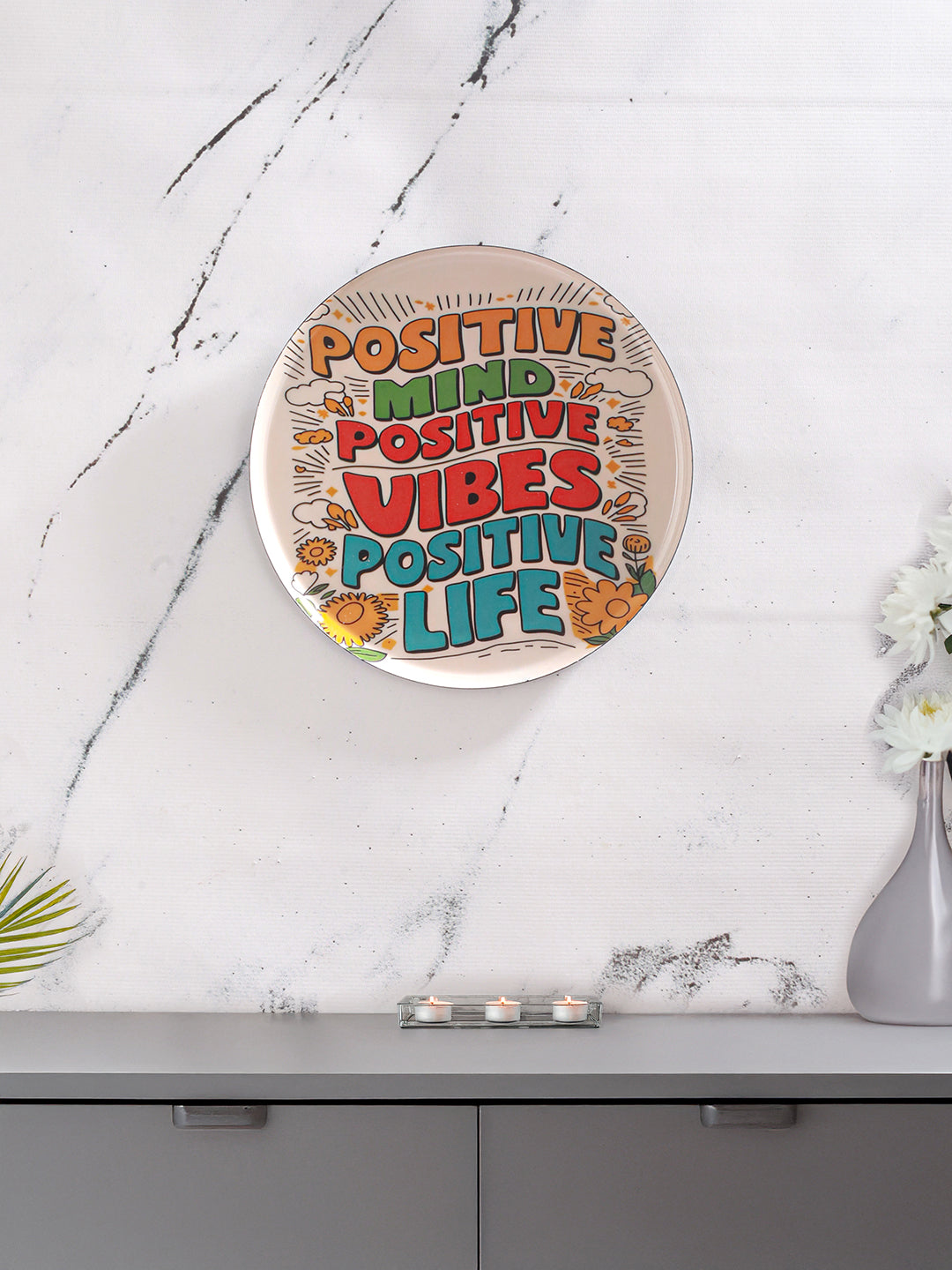 Positive Vibes Wall Décor -10 inches