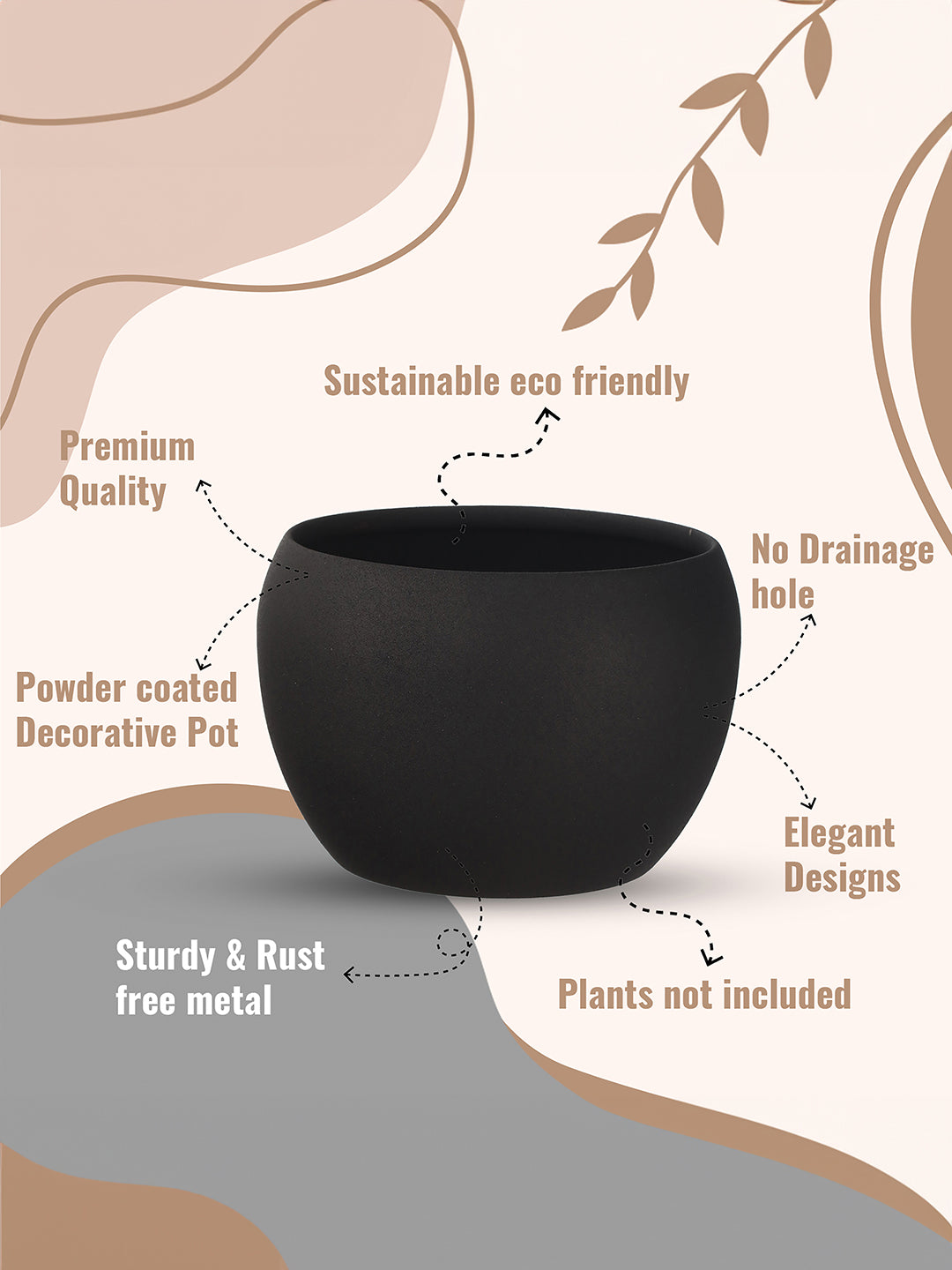 Ivera Dune Planter - Set of Three