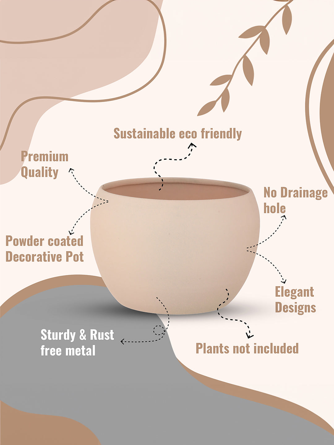 Ivera Dune Planter - Set of Three