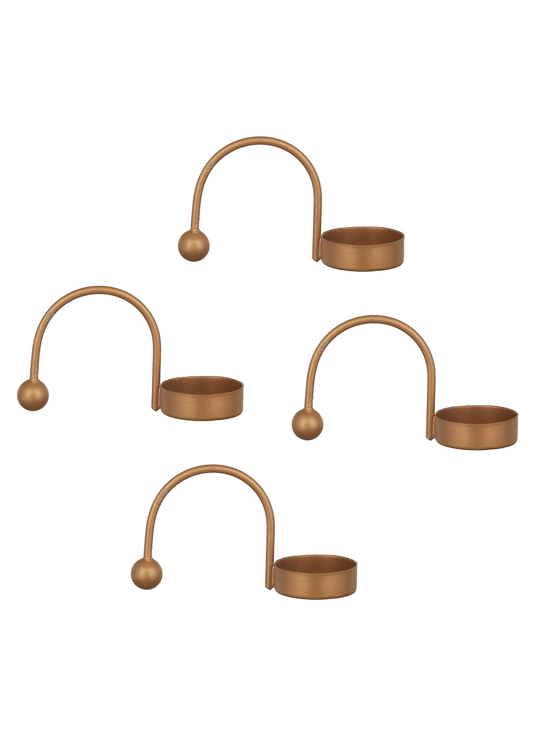 Mosaic Glow Tea Light Candle Holder - Set of 4