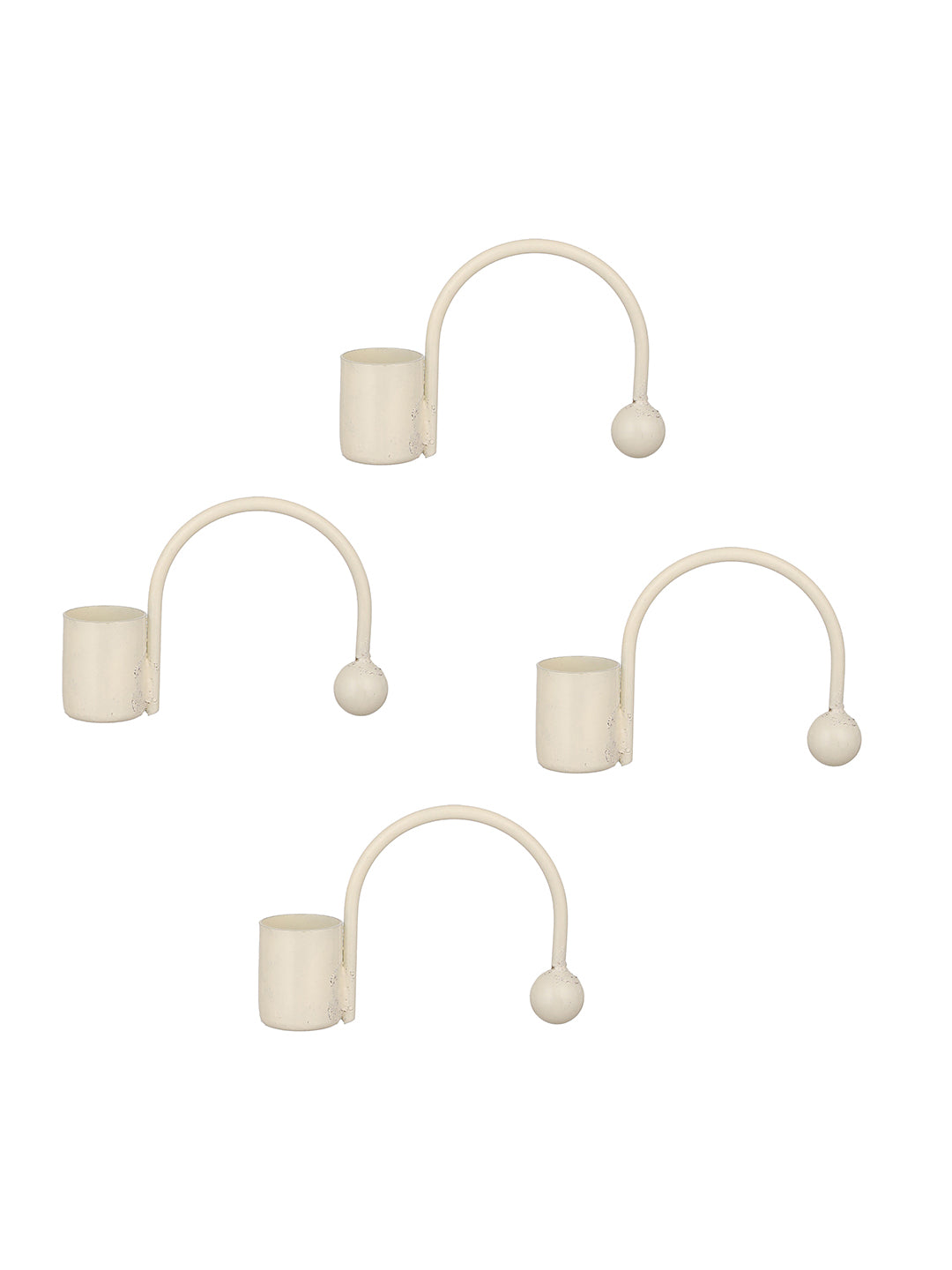 Aura Lights Tea Light Candle Holder - Set of 4