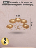 Antique 5 diyas Urli