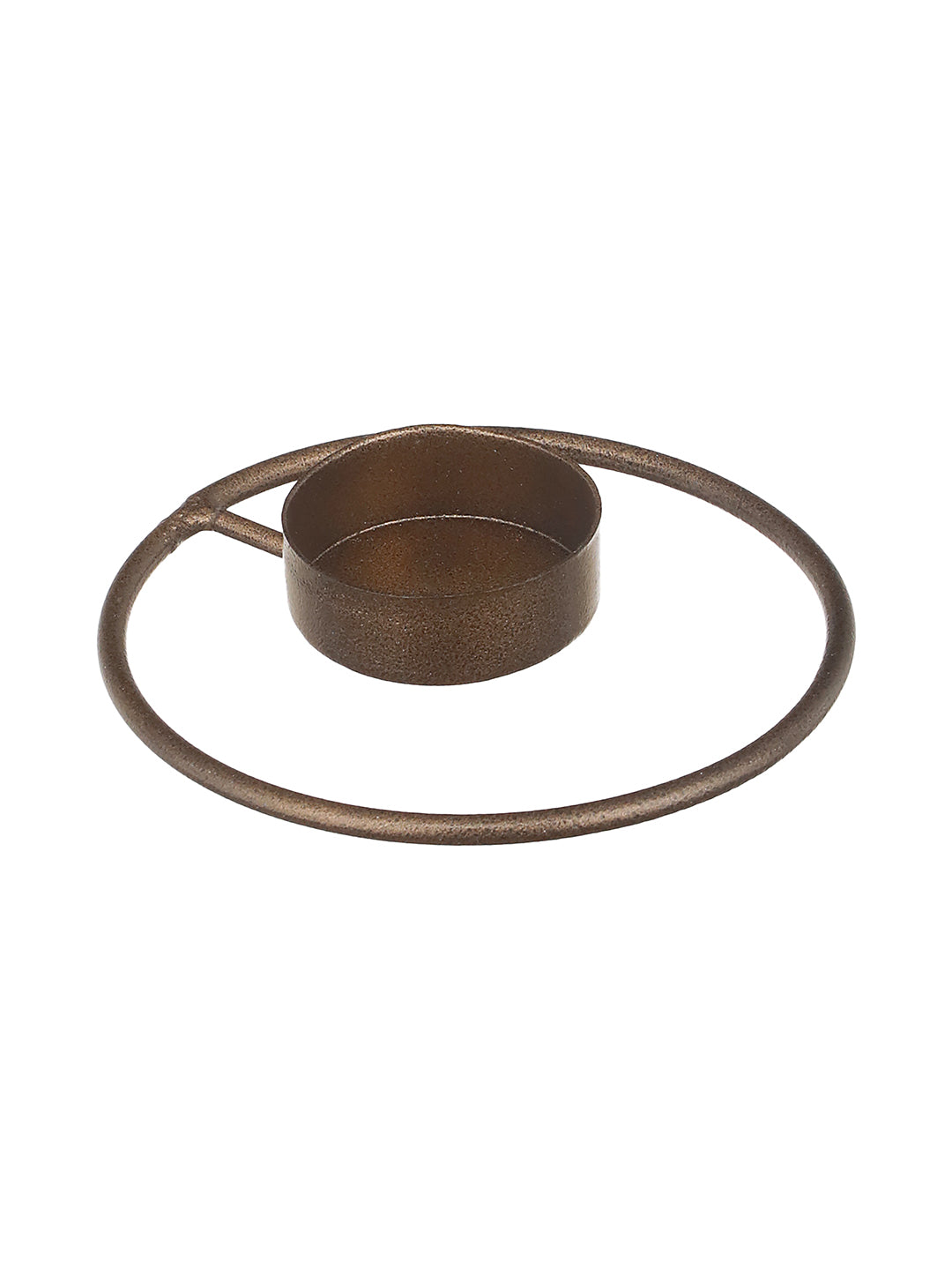 Rustic Radiance Tea Light Candle Holder - Set of 4