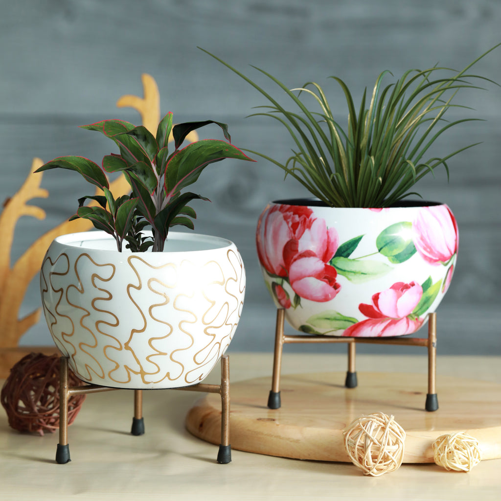Ornato Printed Planter Stand