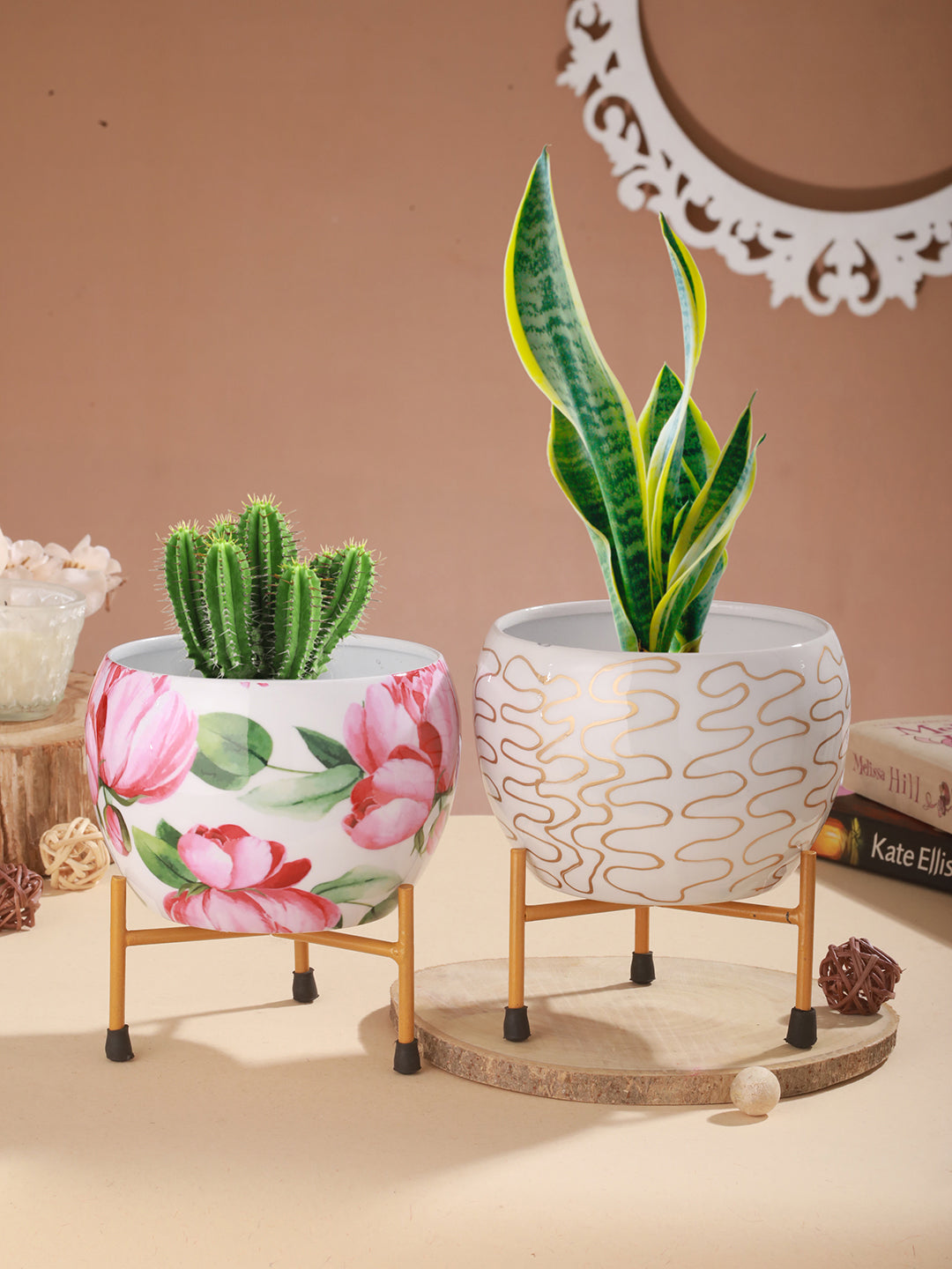 Ornato Printed Planter Stand