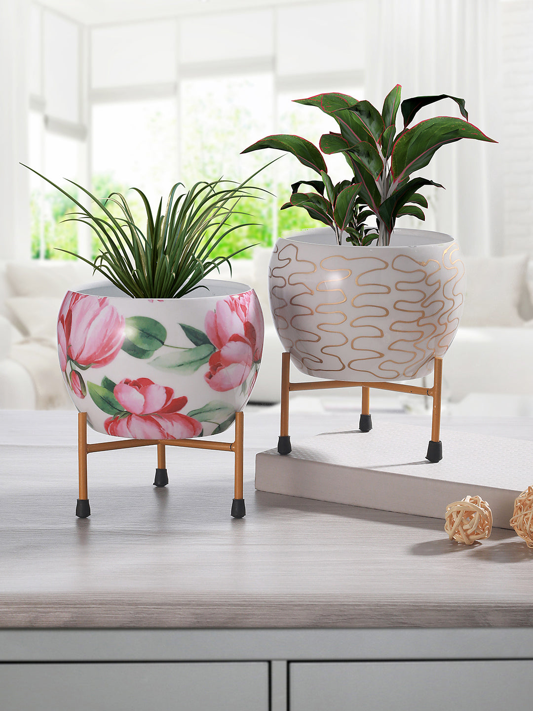 Ornato Printed Planter Stand