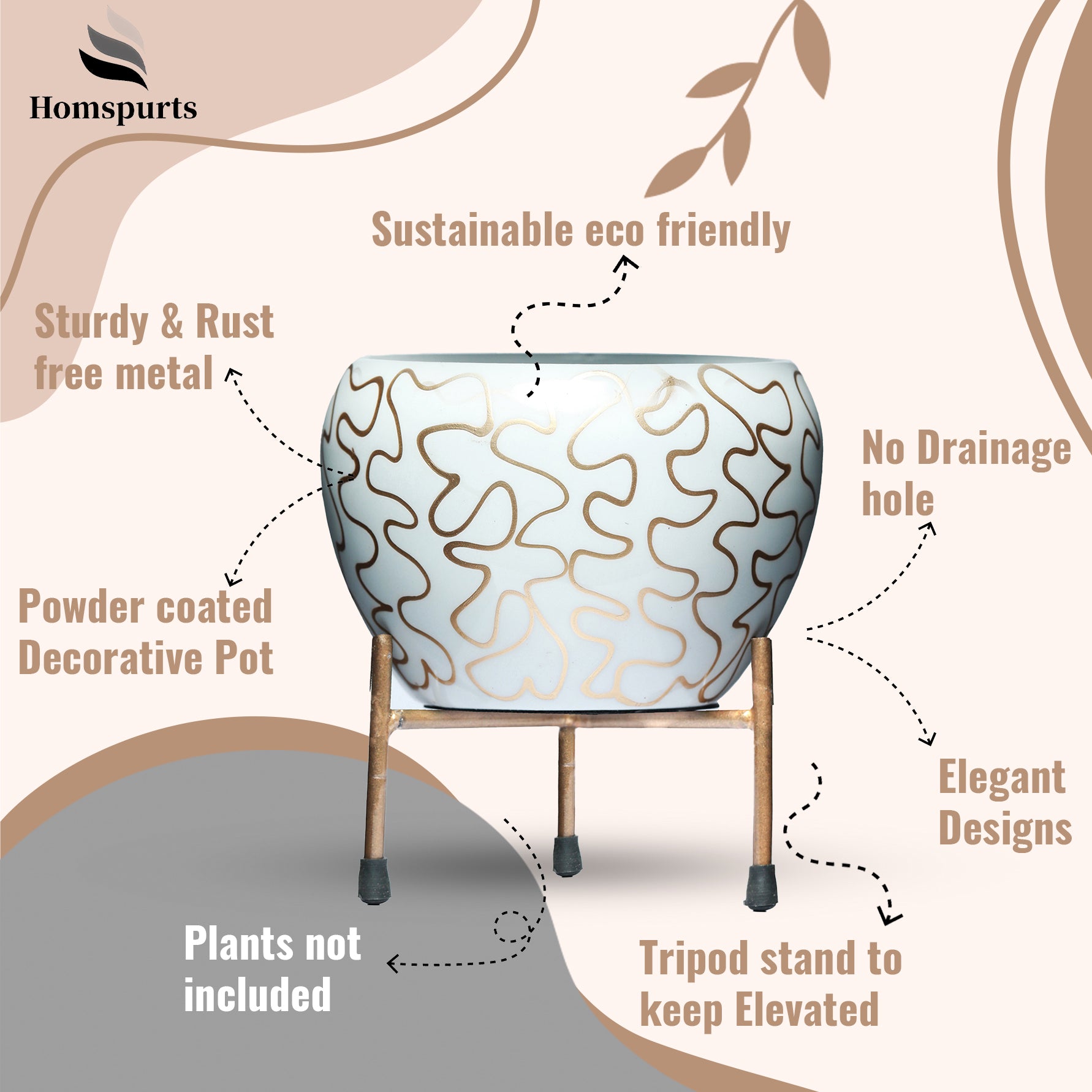Wandera Whimsy Planter - Set Of Two