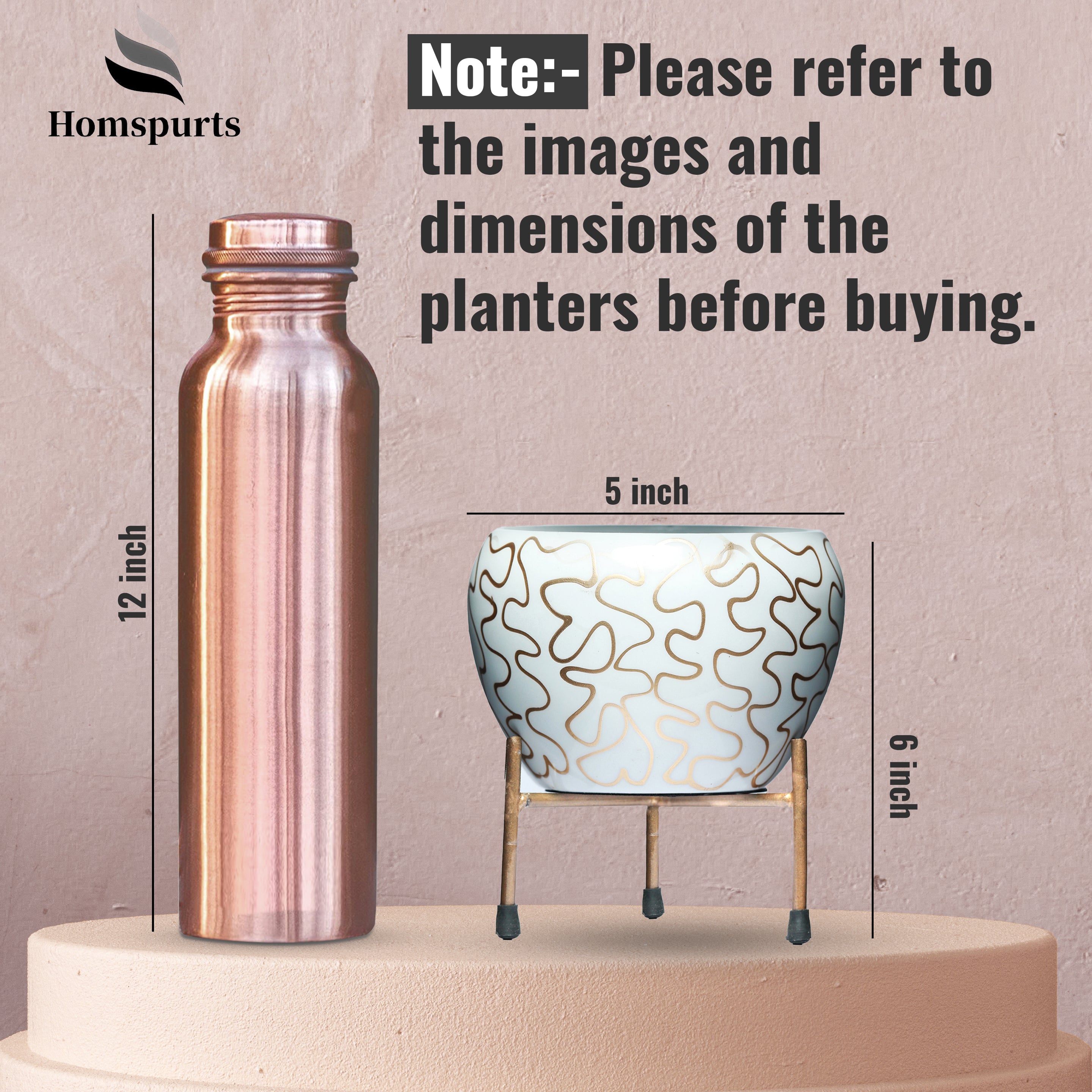 Ornato Printed Planter Stand