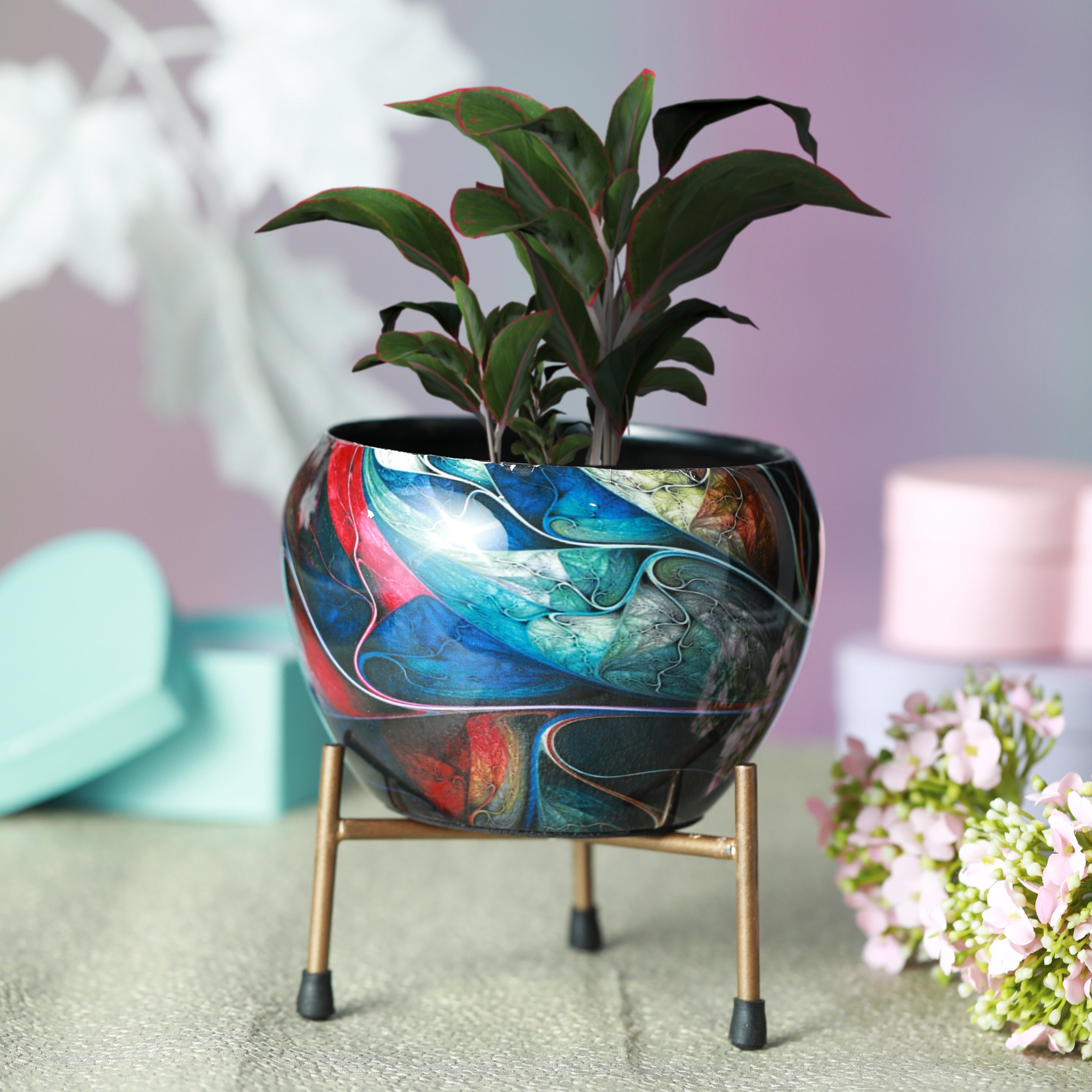 Paradise Finesse Planter - Set Of Two