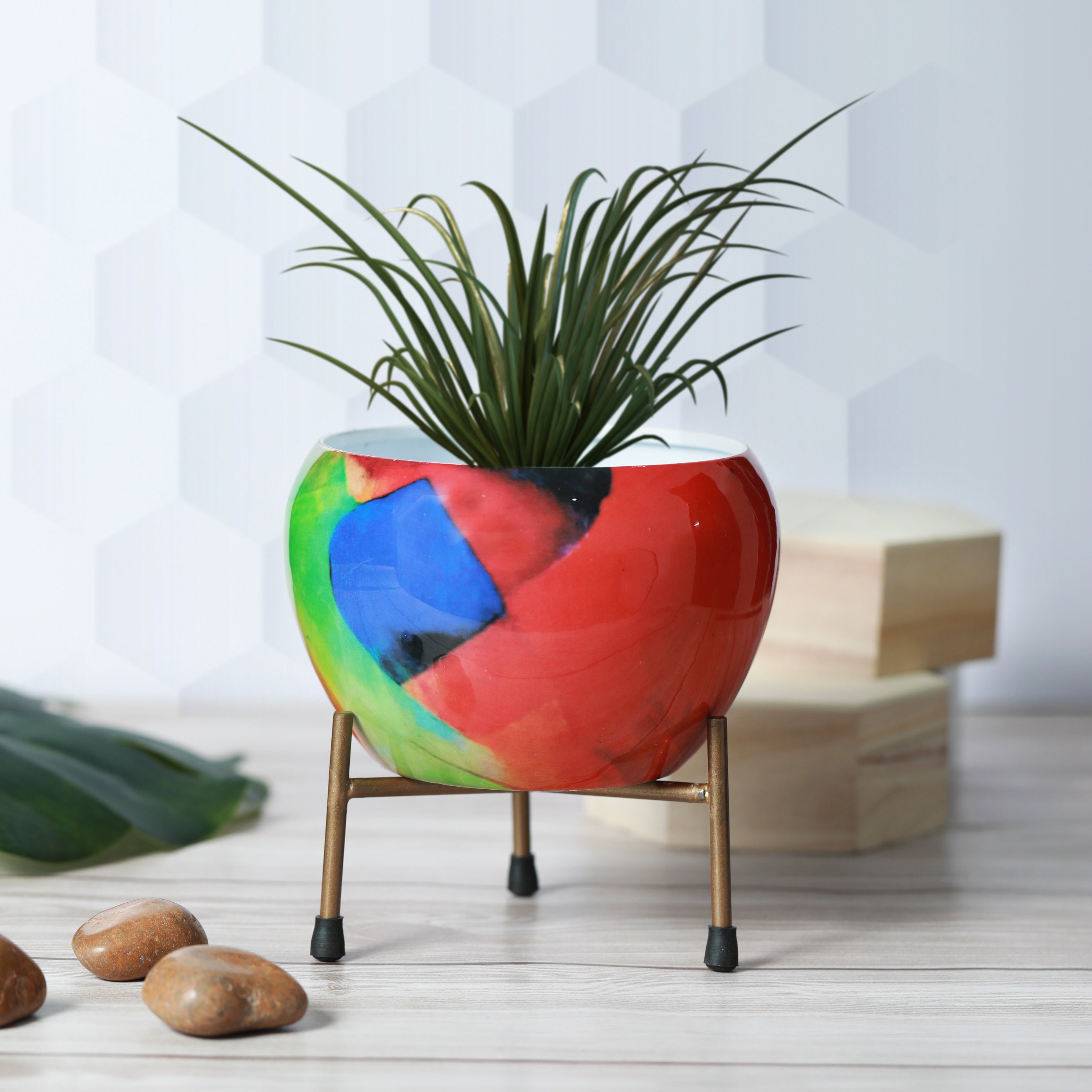Wilma Glow Planter - Set Of Two