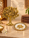 Shree Samriddhi Golden Tree & Tortoise Set