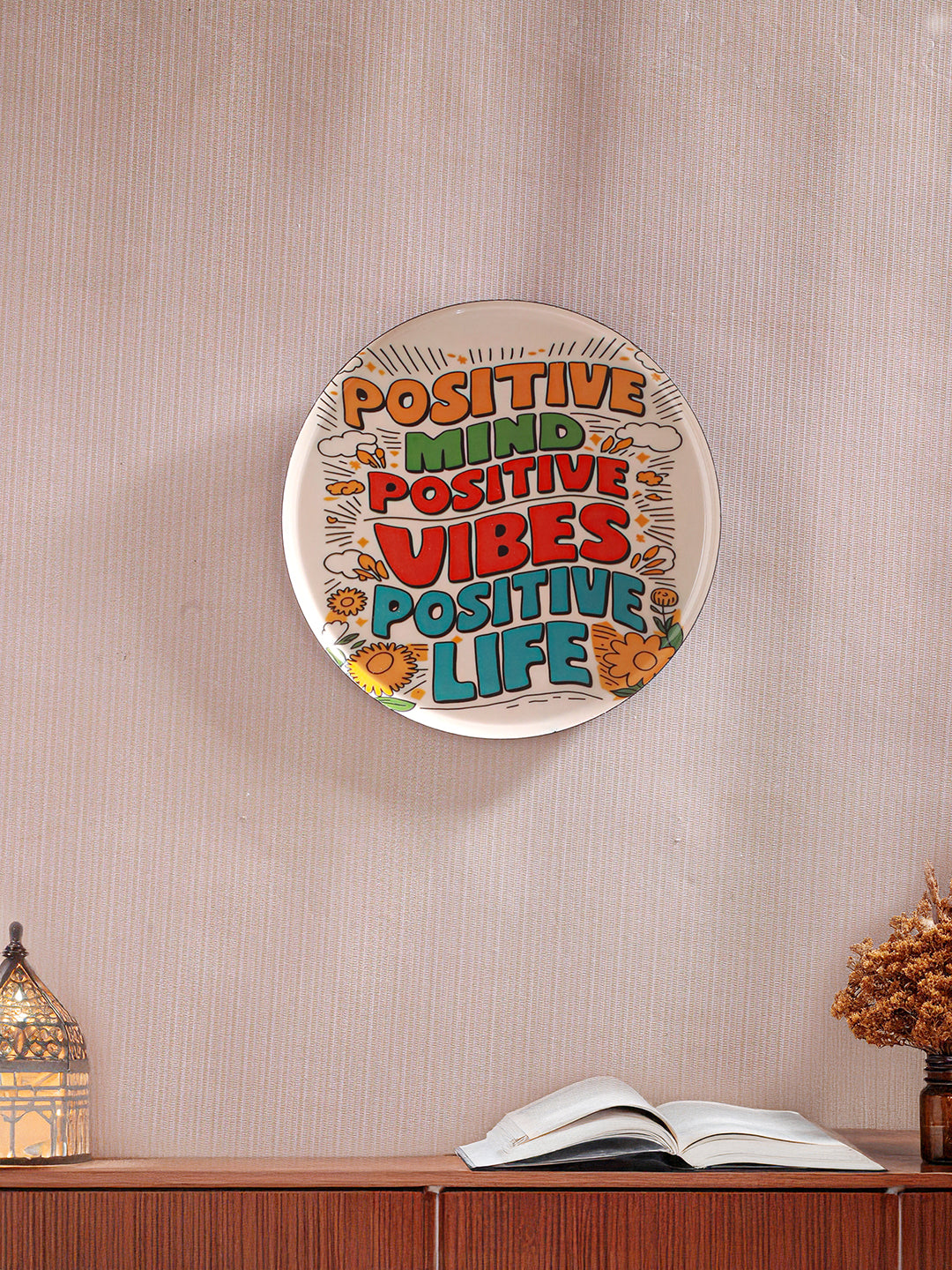 Positive Vibes Wall Décor -10 inches