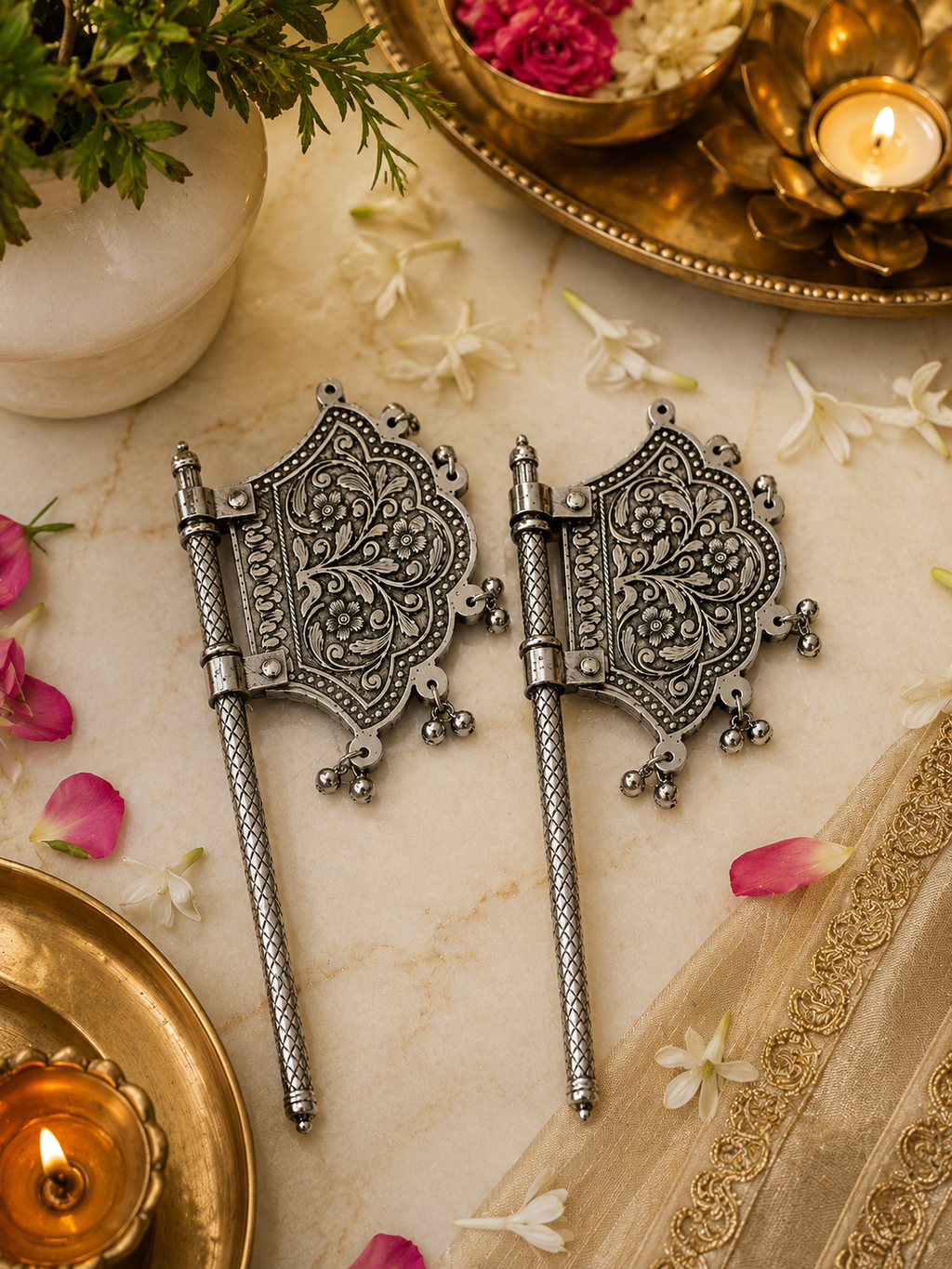 Traditional Pankhi Door Decor