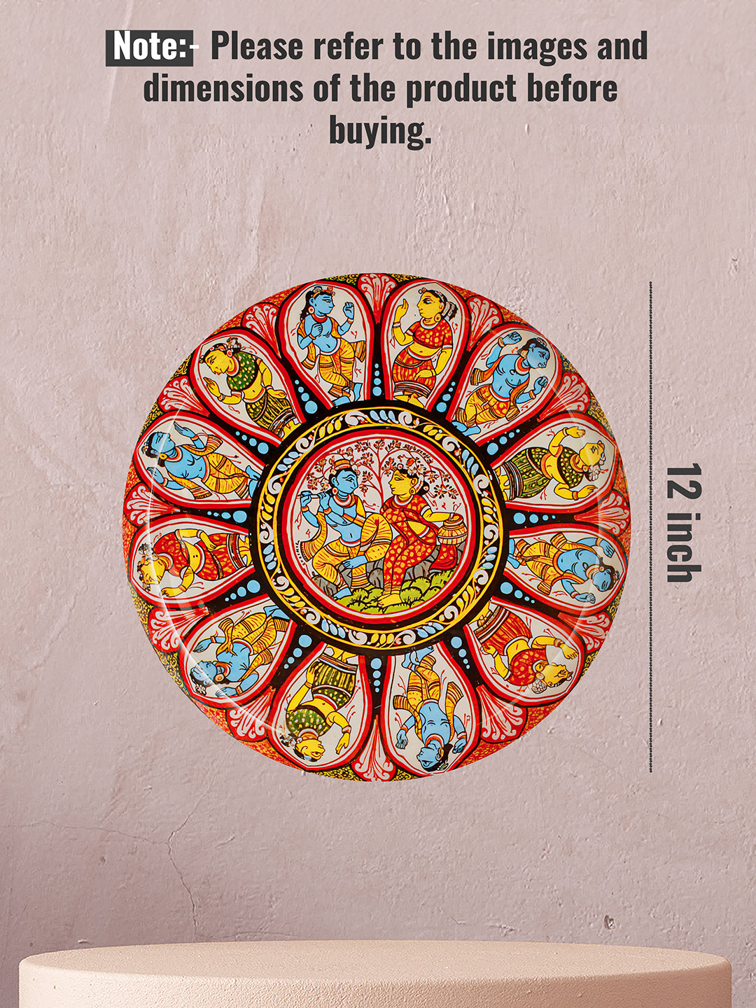 Raaslila Wall Art-(10 inches)