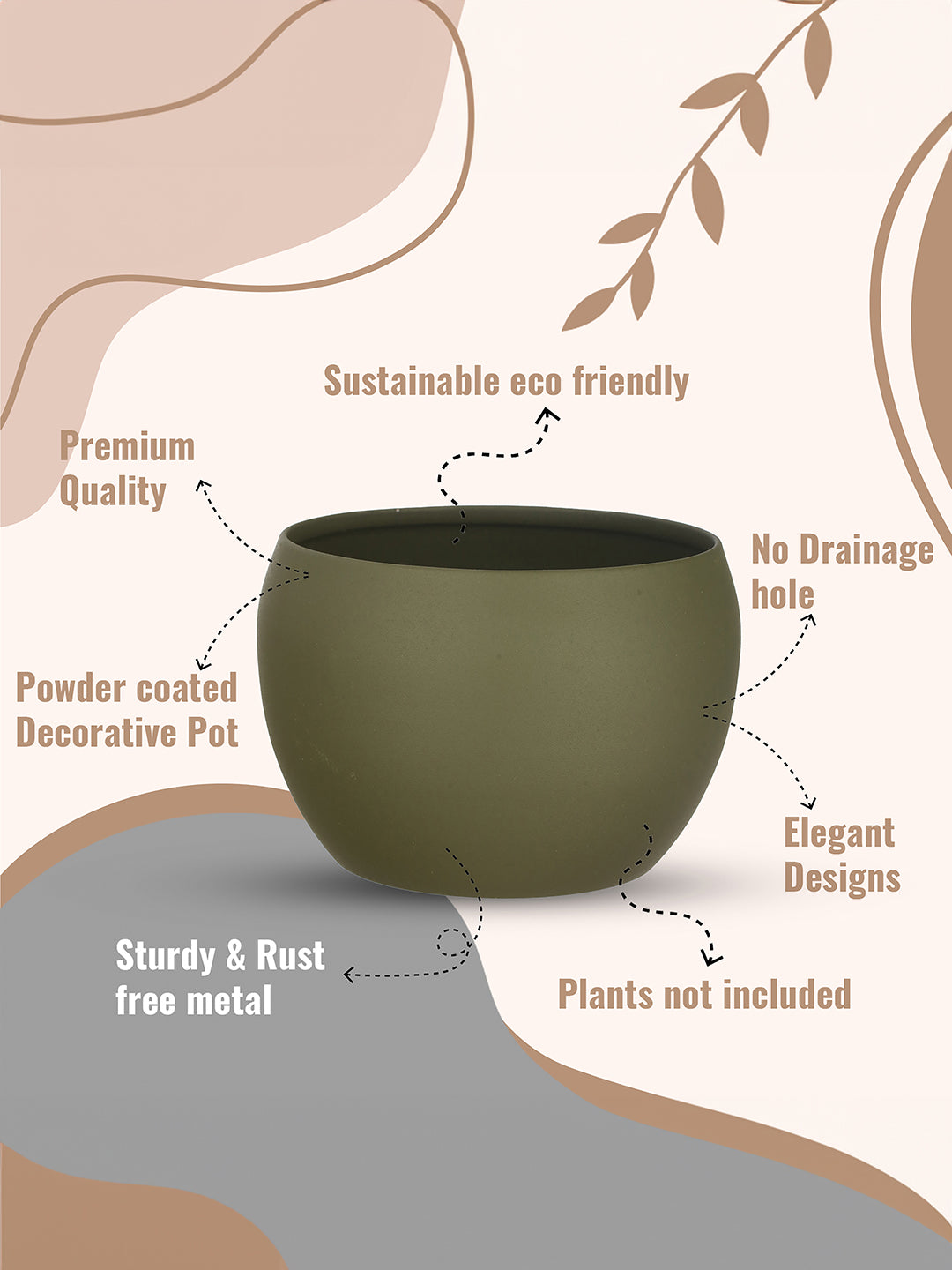 Ivera Dune Planter - Set of Three