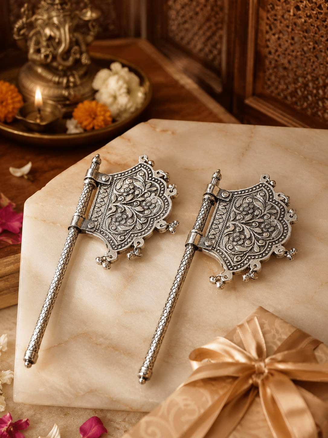 Traditional Pankhi Door Decor