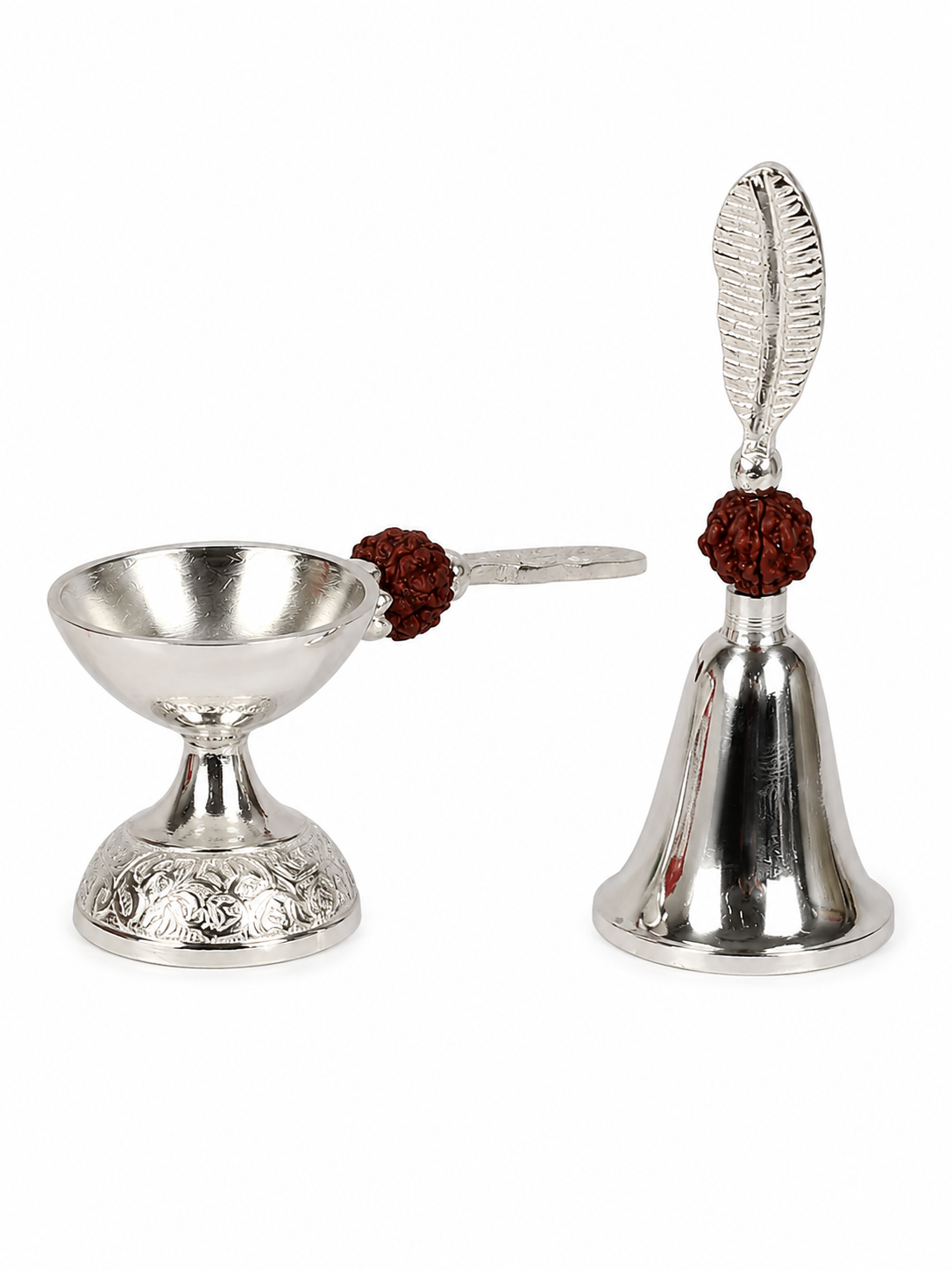 Sacred Aura Bell & Diya Combo