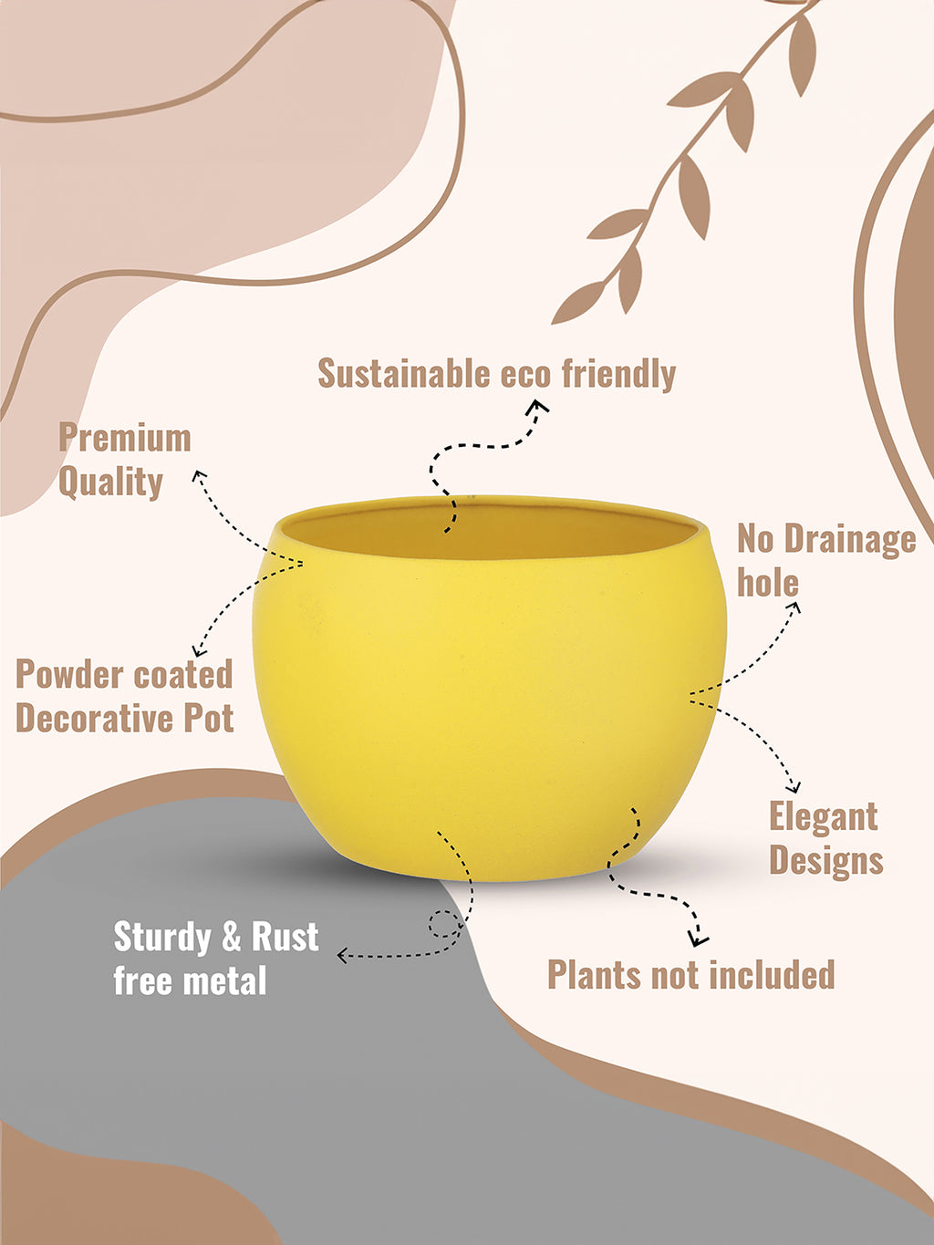 Ivera Dune Planter - Set of Three