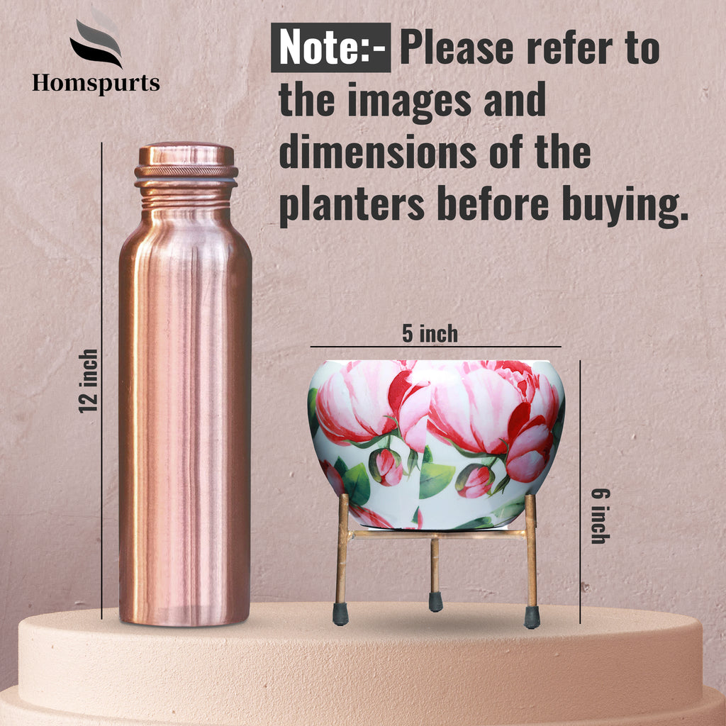 Ornato Printed Planter Stand