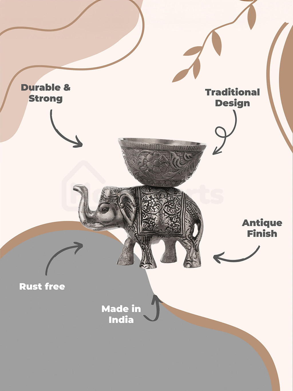 Heritage Tusker Glow & Serve Bowl