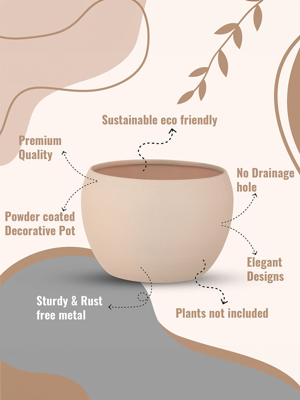 Ivera Dune Planter - Set of Three