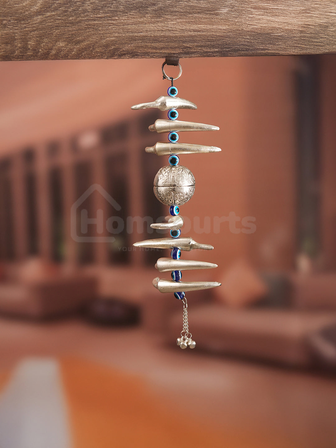 Handcrafted German Silver Traditional Evil Eye (set of 2)