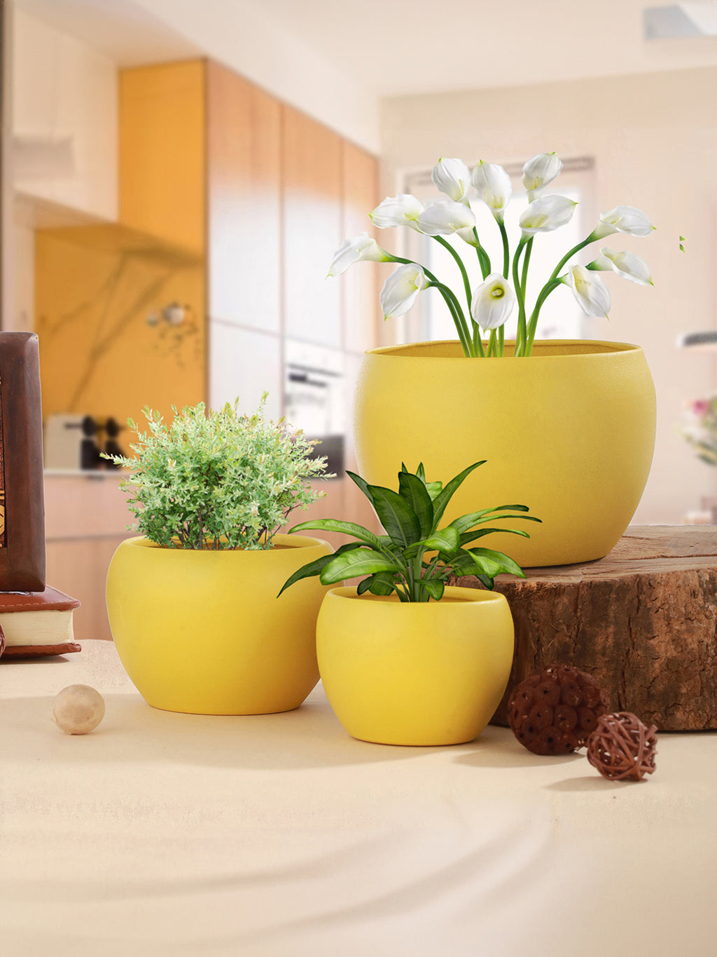 Ivera Dune Planter - Set of Three