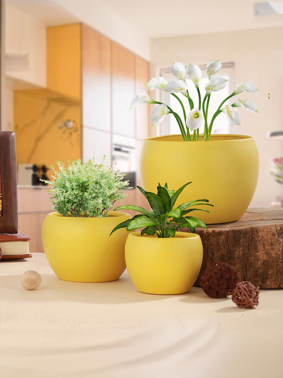 Ivera Dune Planter - Set of Three