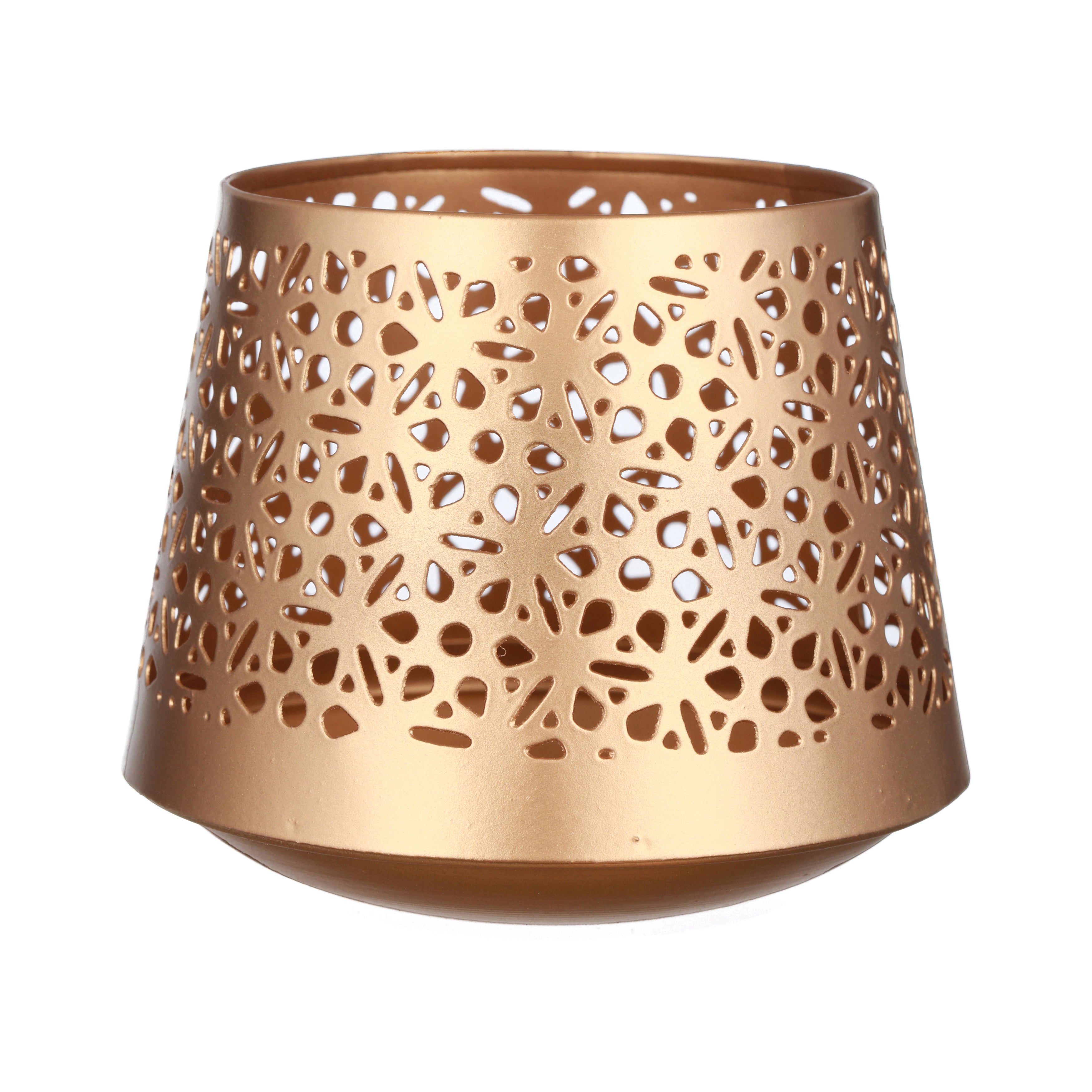 Antique Metal Lantern and Hanging Tealight Holder