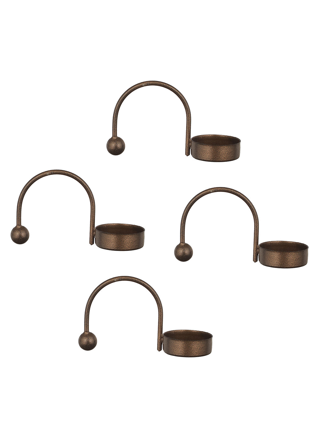Mosaic Glow Tea Light Candle Holder - Set of 4