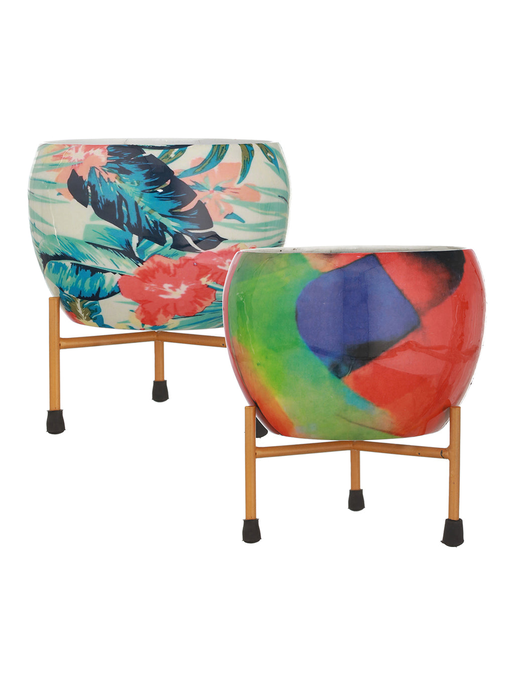 Wilma Glow Planter - Set Of Two