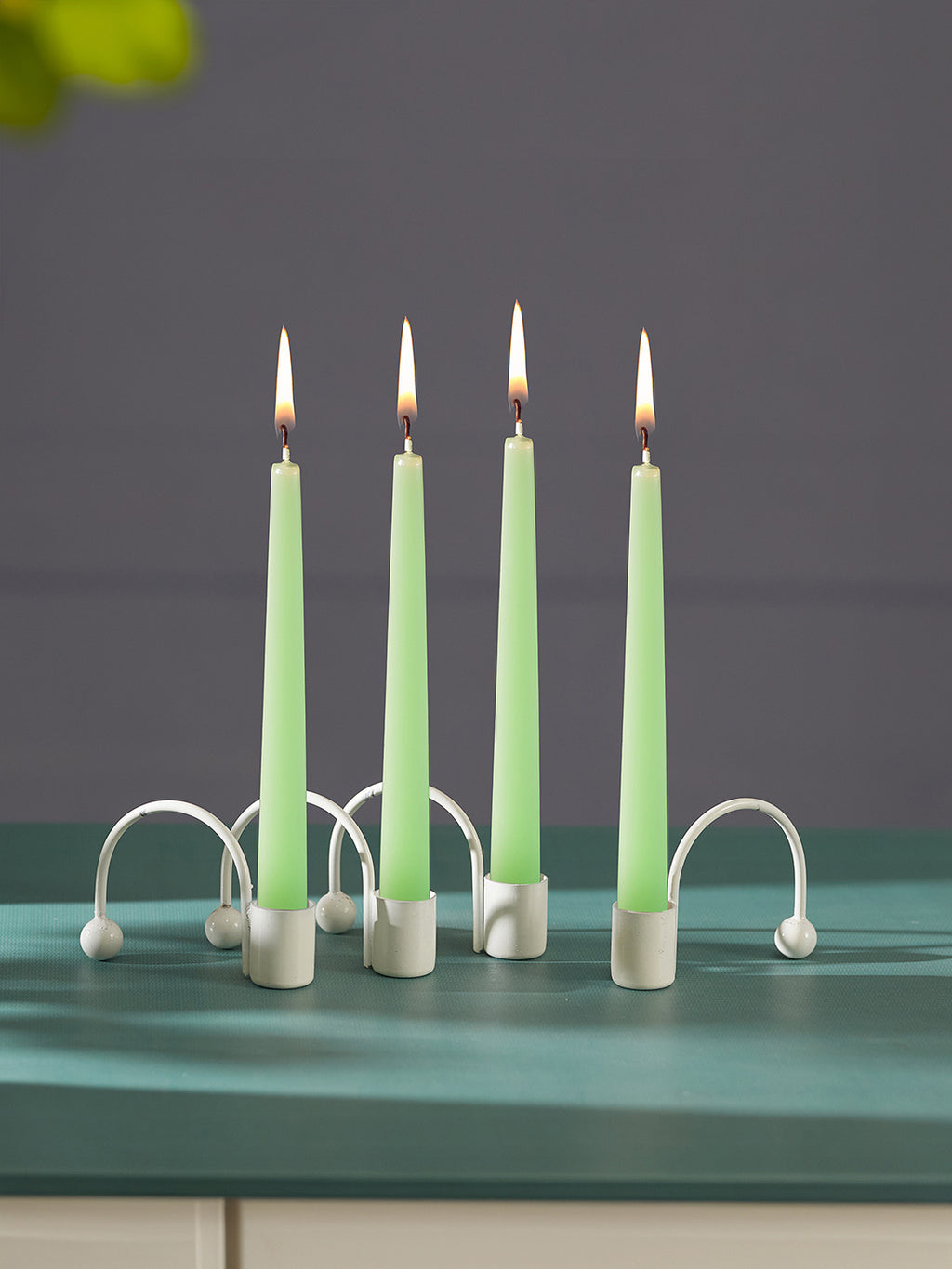 Aura Lights Tea Light Candle Holder - Set of 4
