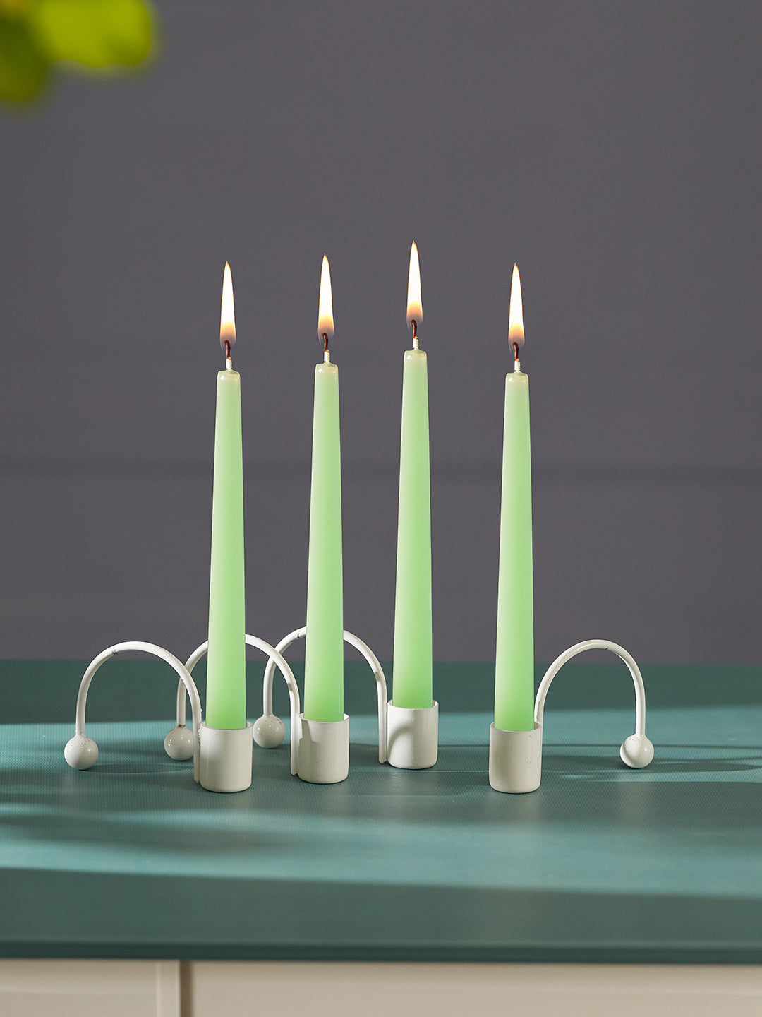 Aura Lights Tea Light Candle Holder - Set of 4