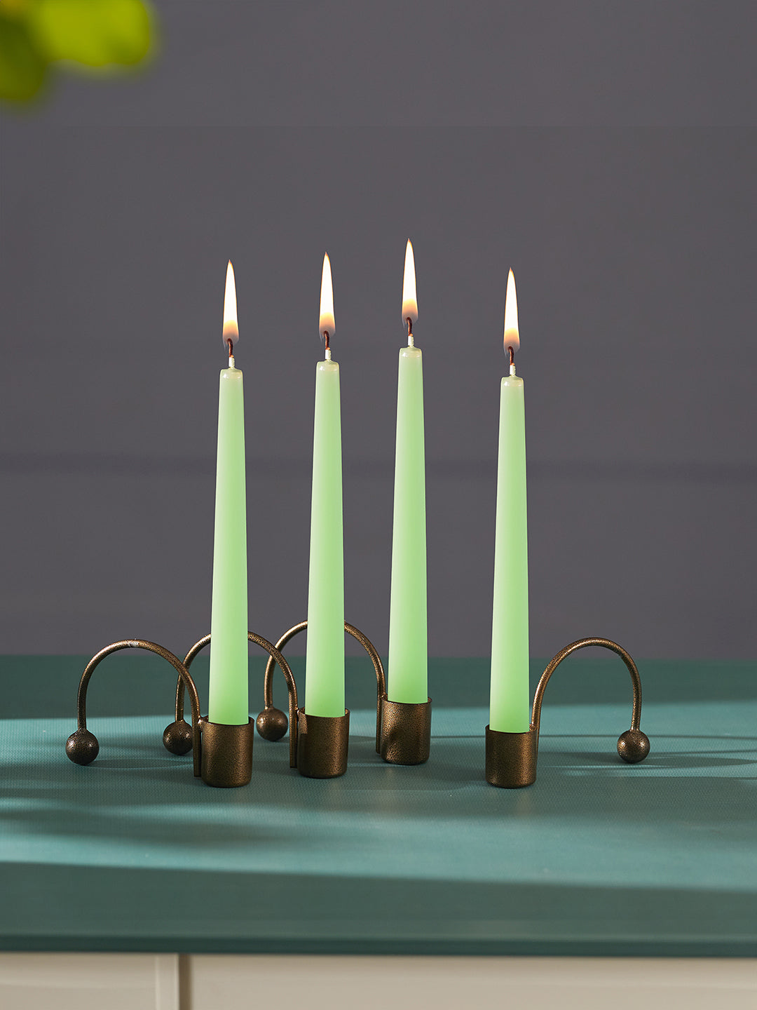 Aura Lights Tea Light Candle Holder - Set of 4