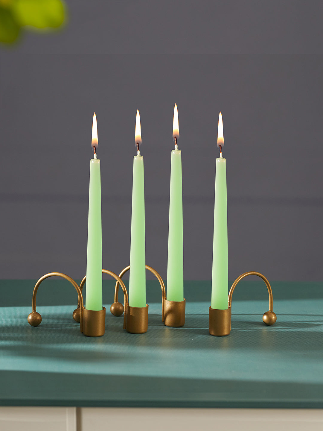 Aura Lights Tea Light Candle Holder - Set of 4