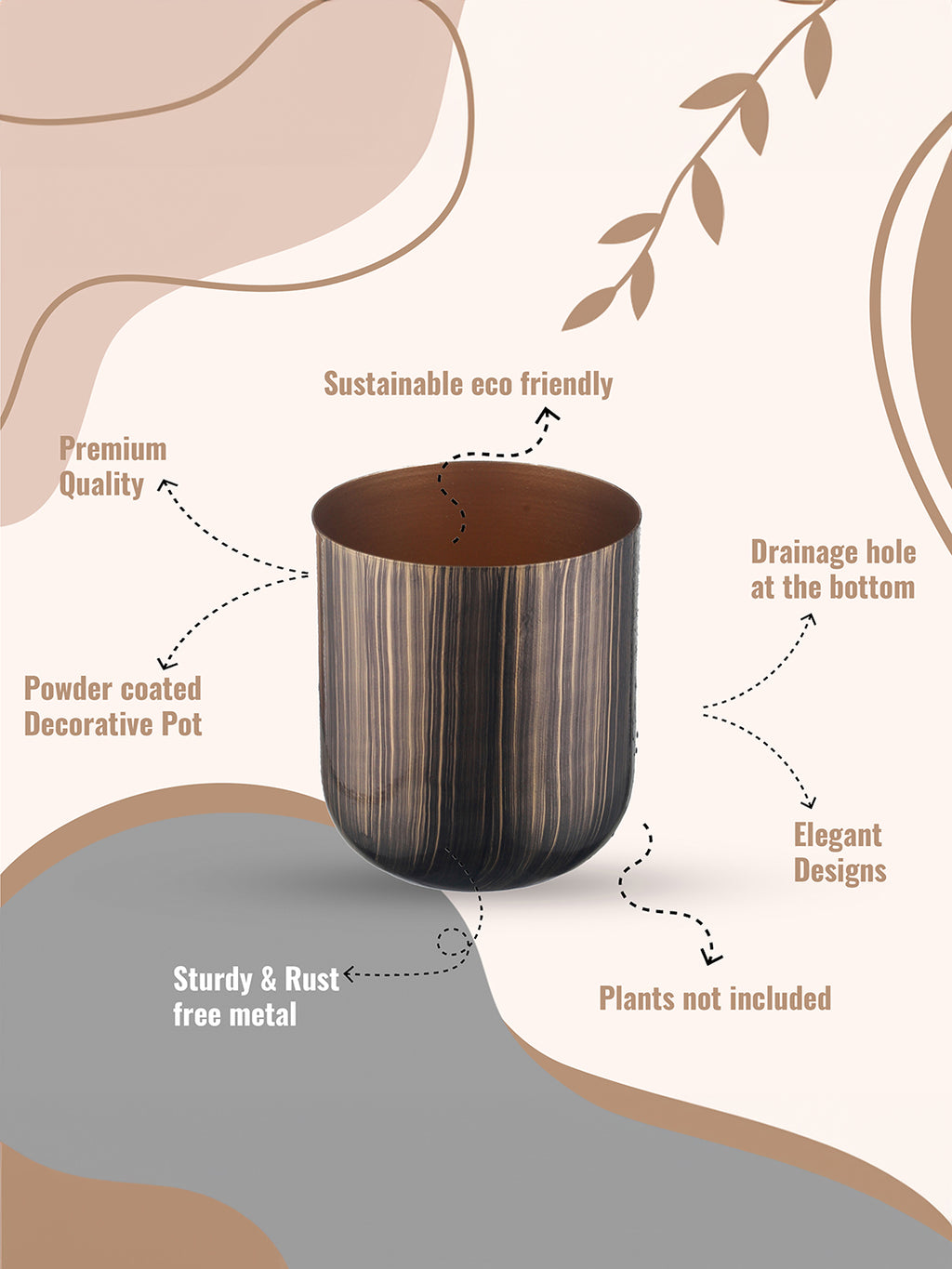 Aurora Luxe Collection Planter